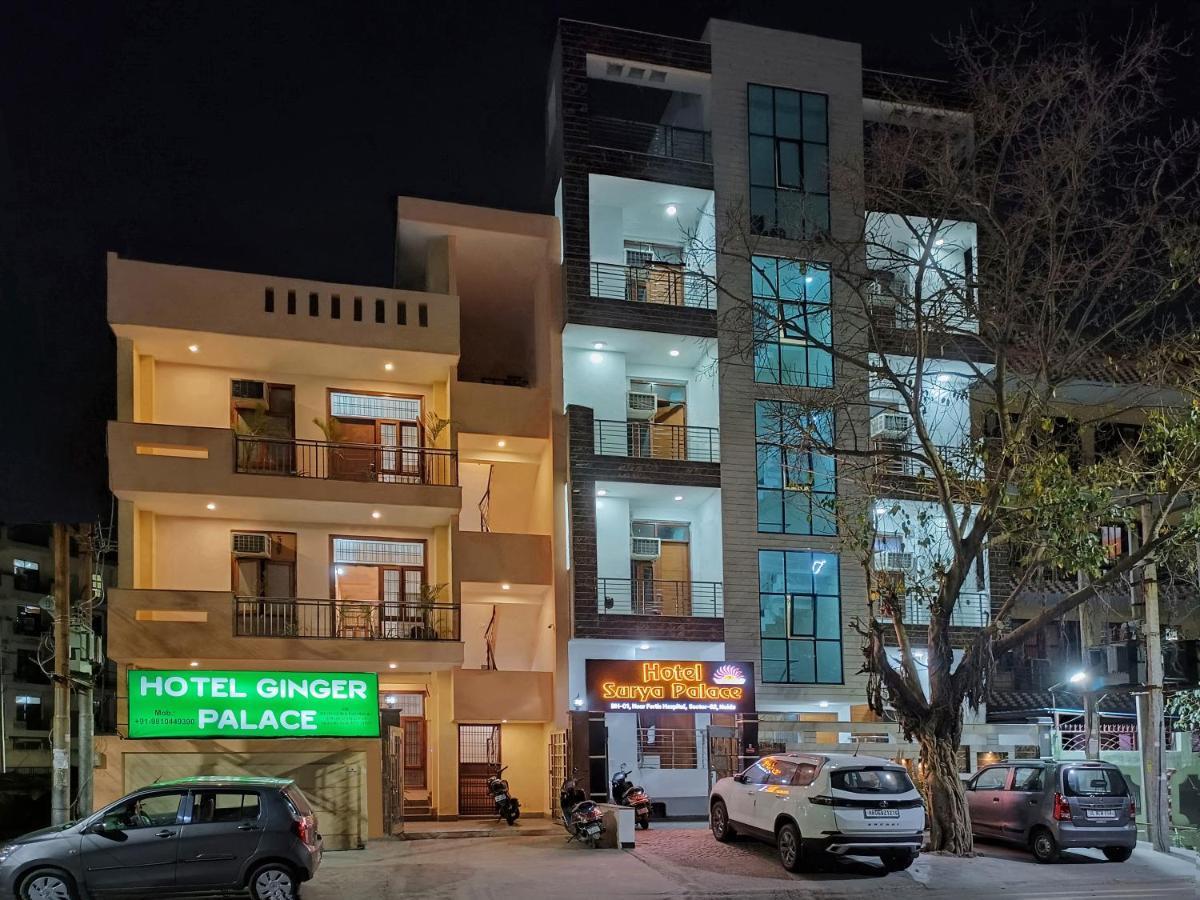 Hotel Ginger Palace - Corporate Hotel Noida Sector 62 Exterior foto